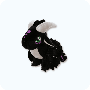 Black Wings of Fire Plush